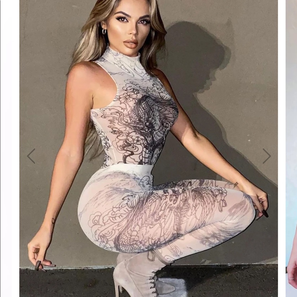 Fashion nova Mesh set